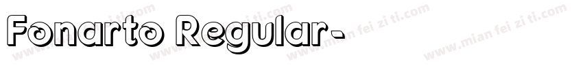 Fonarto Regular字体转换